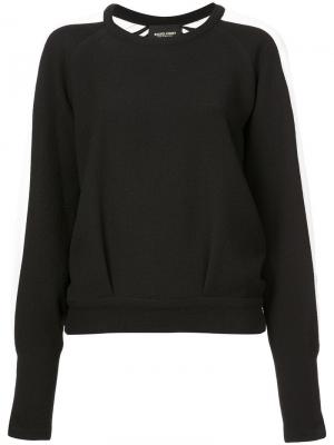 Свитер с полосками по бокам Rachel Comey. Цвет: черный