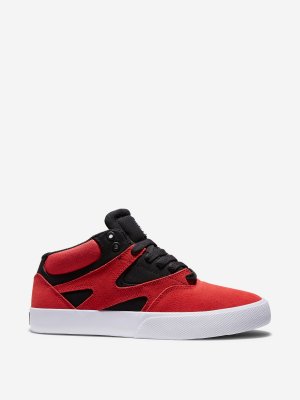 Кеды мужские Kalis Vulc Mid, Красный, размер 40 DC Shoes. Цвет: красный