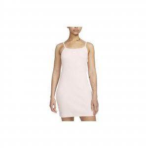 Sportswear Essential Ribbed Crop Tank Dress Women Pink DM6231-610 Nike