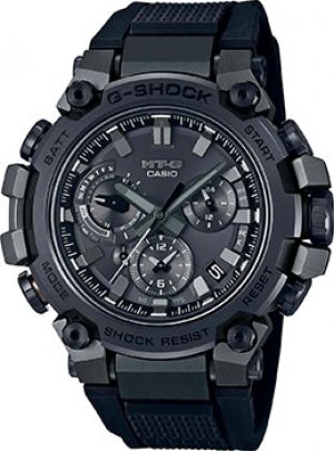 Японские наручные мужские часы MTG-B3000B-1AER. Коллекция G-Shock Casio