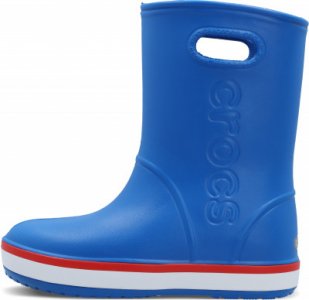 Сапоги утепленные для мальчиков Crocband Rain, размер 34-35 Crocs. Цвет: синий