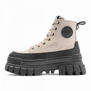 Женские ботинки Revolt Boot Zip Palladium. Цвет: бежевый