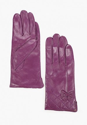 Перчатки Pur. Цвет: фиолетовый
