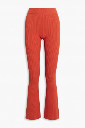 Расклешенные брюки Rimini в рубчик LE ORE, оранжевый Ore