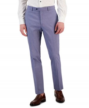 Мужские брюки современного кроя TH Flex из эластичного шамбре Tommy Hilfiger