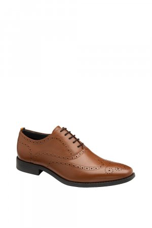 Кожаные туфли-броги Chatsworth , коричневый Frank Wright