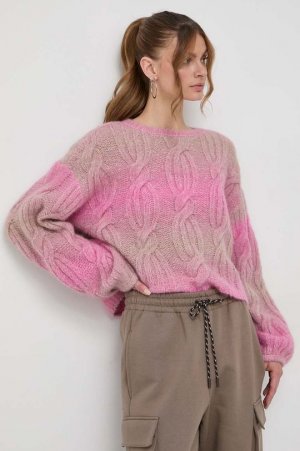 Шерстяной свитер , розовый Miss Sixty
