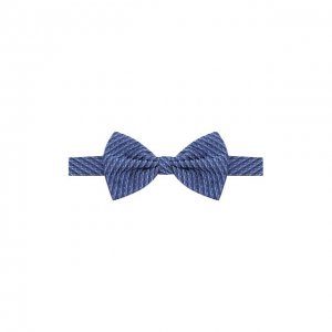 Шелковый галстук-бабочка Corneliani. Цвет: синий