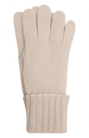 Кашемировые перчатки Inverni. Цвет: кремовый