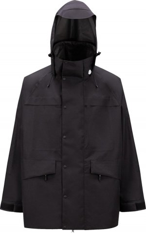 Шорты Rhonestock Short Parka Coat 'Black', черный Moncler Genius