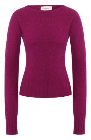 Шерстяной пуловер Lemaire. Цвет: фиолетовый