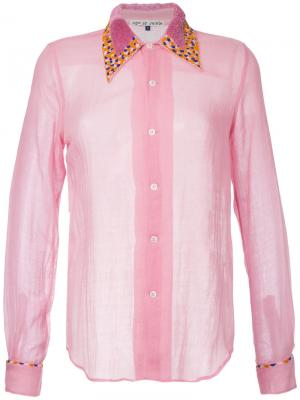 Рубашка Shiprocked Jupe By Jackie. Цвет: розовый и фиолетовый