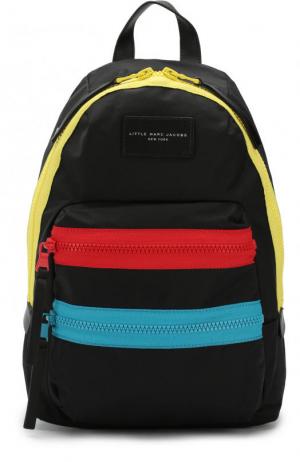 Рюкзак с контрастной отделкой Marc Jacobs. Цвет: черный