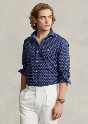 Рубашка классического кроя из эластичного поплина с платком Ralph Lauren