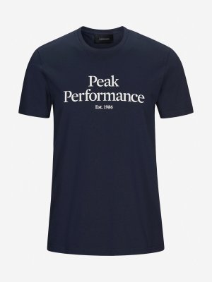 Футболка мужская Original, Синий Peak Performance. Цвет: синий