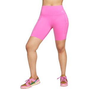 Короткие кроссовки dri-fit go hr 8 дюймов , цвет playful pink/black Nike