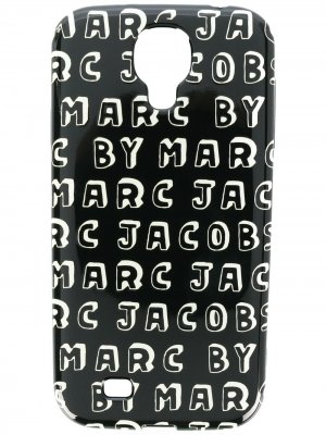 Чехол для Samsung Galaxy S4 с принтом логотипов Marc By Jacobs. Цвет: черный