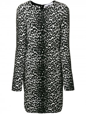 Animal print longsleeved dress Givenchy. Цвет: черный