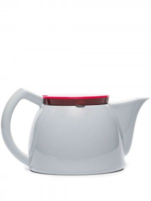 Фарфоровый чайник 1L HAY. Цвет: серый
