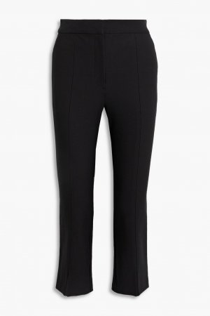 Укороченные узкие брюки Bianca из смесового хлопка DEREK LAM 10 CROSBY, черный Crosby