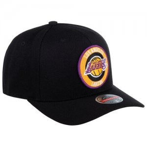 Бейсболка 6HSSFH21HW007-LALBLCK Los Angeles Lakers NBA, размер ONE MITCHELL NESS. Цвет: черный