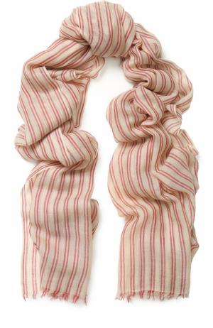 Шерстяной шарф в полоску Isabel Marant Etoile. Цвет: красный