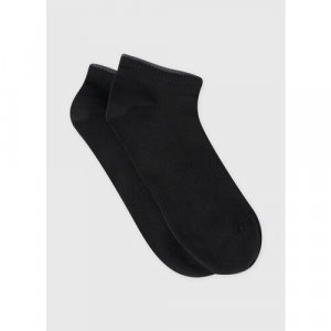 Носки OSTIN, размер 39-41, черный O'STIN. Цвет: черный
