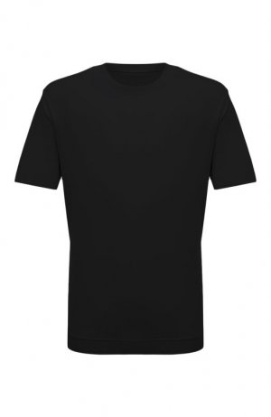 Хлопковая футболка Circolo 1901. Цвет: чёрный
