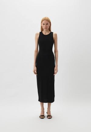 Платье Armani Exchange. Цвет: черный