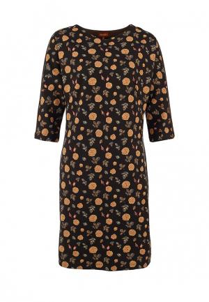 Платье Анна Чапман. Цвет: коричневый