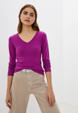 Пуловер William De Faye. Цвет: фиолетовый