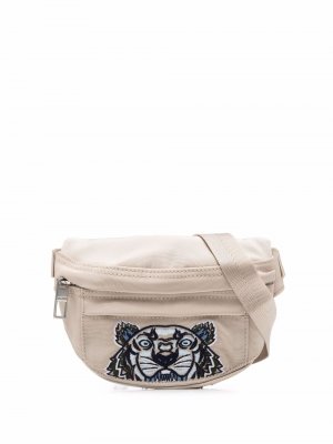 Tiger belt-bag Kenzo. Цвет: бежевый