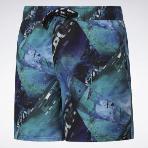 Плавательные шорты Woven Reebok. Цвет: blue