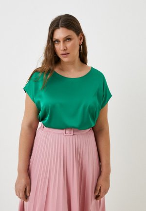 Блуза Modress. Цвет: зеленый