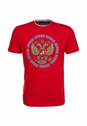 Футболка Atributika & Club™ Russia RU002EMARS87. Цвет: красный