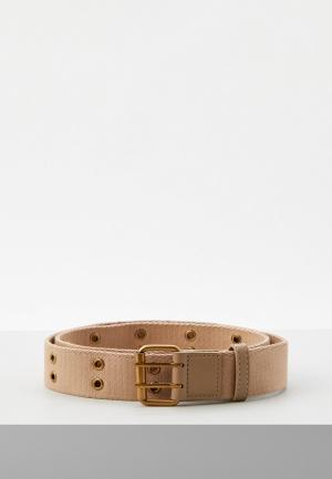 Ремень Max&Co MILITARYBELT. Цвет: бежевый