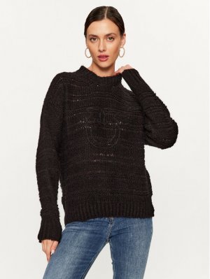 Пуловер свободного кроя, черный Pinko