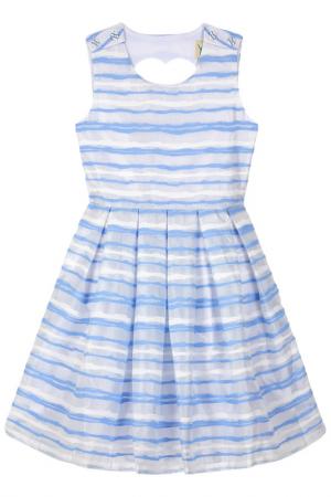 Платье Yumi girls. Цвет: синий