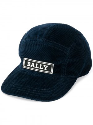 Вельветовая кепка Bally. Цвет: синий