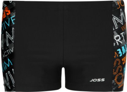 Плавки-шорты для мальчиков , размер 128 Joss. Цвет: черный
