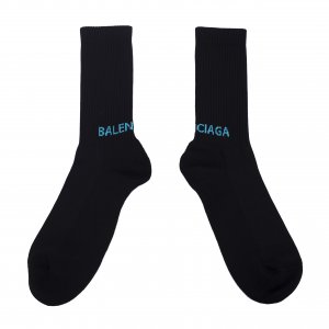 Высокие носки с логотипом Balenciaga