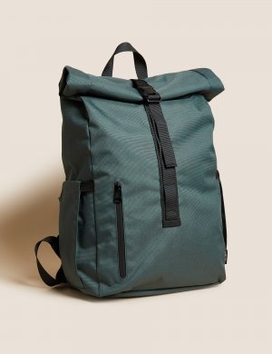 Рюкзак Pro-Tect из переработанного полиэстера , зеленый Marks & Spencer