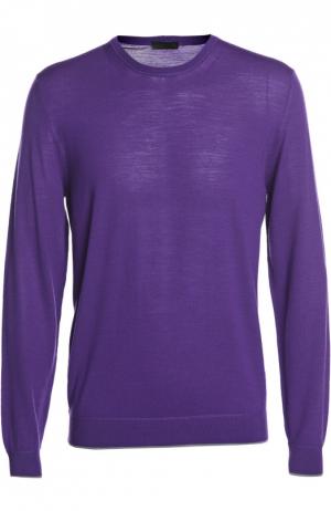 Пуловер Z Zegna. Цвет: фиолетовый