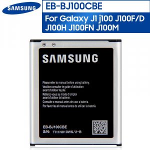 Оригинальный аккумулятор для телефона EB-BJ100CBE Galaxy J1 j100 J100F/D J100H J100FN J100M EB-BJ100BBE NFC 1850 мАч Samsung