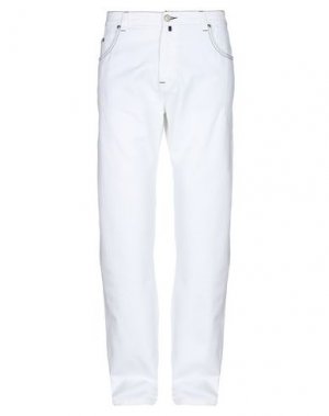 Джинсовые брюки NICWAVE. Цвет: белый