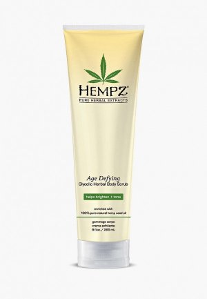 Скраб для тела Hempz Age Defying Herbal Body Scrub - Антивозрастной 265 мл. Цвет: разноцветный