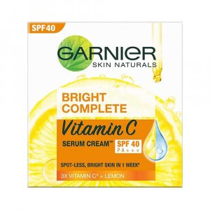 Bright Complete VITAMIN C SPF40 / PA +++ Сывороточный крем, 45 г Garnier