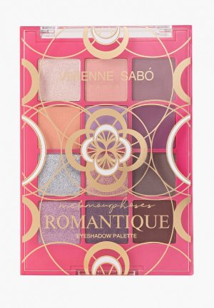 Палетка теней для век Vivienne Sabo Metamourphose Romantique, тон 02, 65 г. Цвет: разноцветный