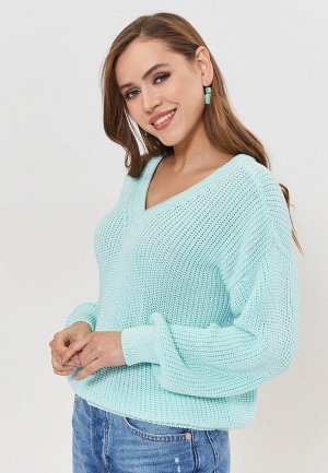 Пуловер Diana Delma. Цвет: бирюзовый