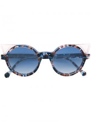 Солнцезащитные очки Mercurio Res Rei. Цвет: синий